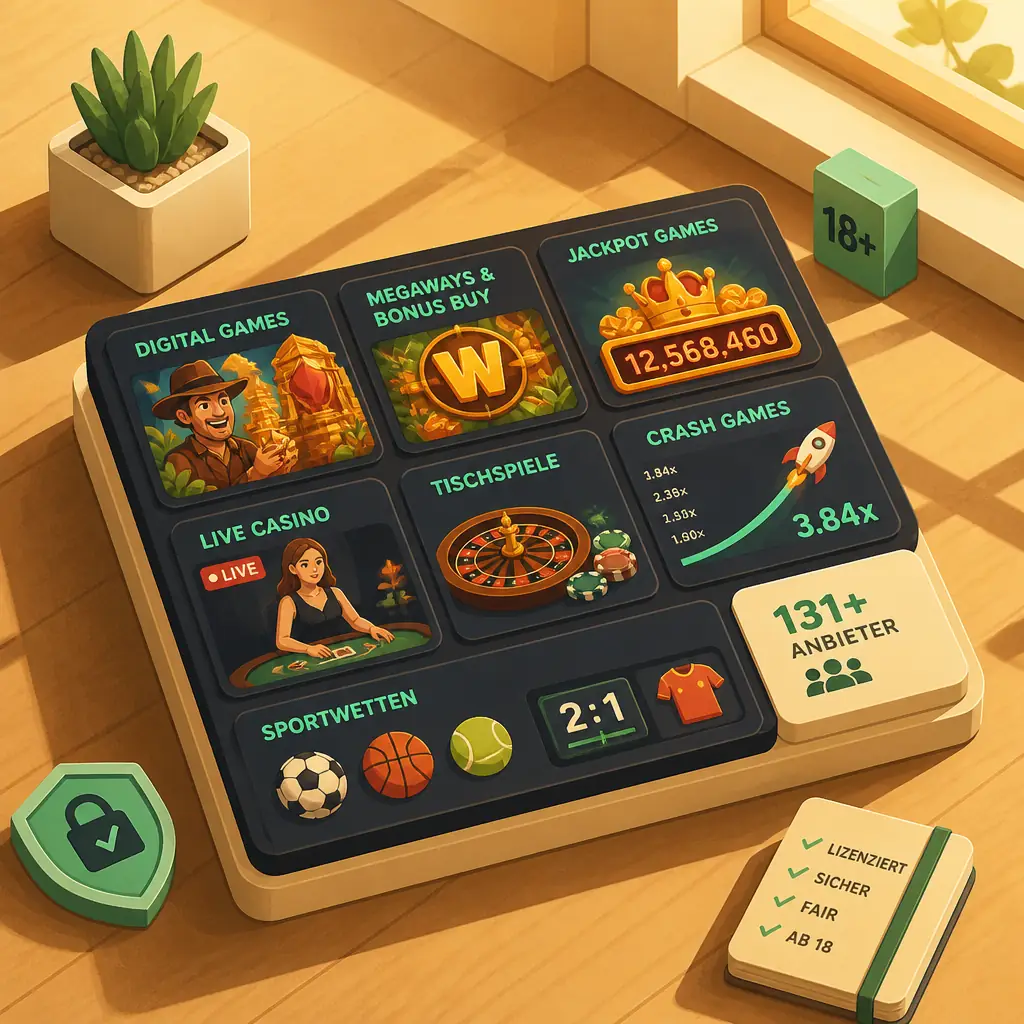 Playzilla Spiele: Slots, Live Casino & Sportwetten visual guide for Playzilla Casino